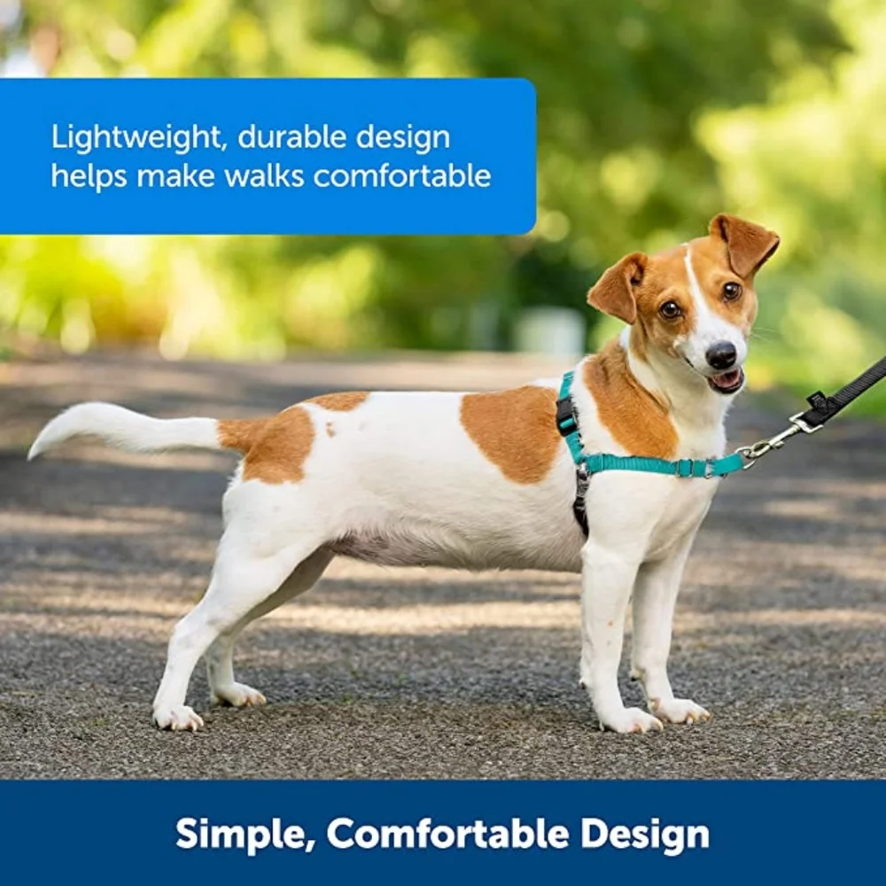 New In Package PetSafe Easy Walk No Pull Dog Harness Red/Black Small/Medium